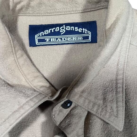 Narragansett Traders Minimalist Button Down Shirt - Pale Yellow Classic 90s - Picture 3 of 4